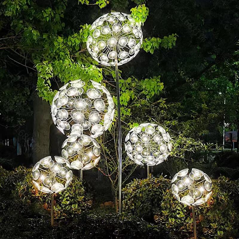 LED Simulated Dandelion Outdoor Landscape Ground Light