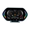 OBD2 Gauge Display, Car HUD Heads Up Display, 360 Degree Split
