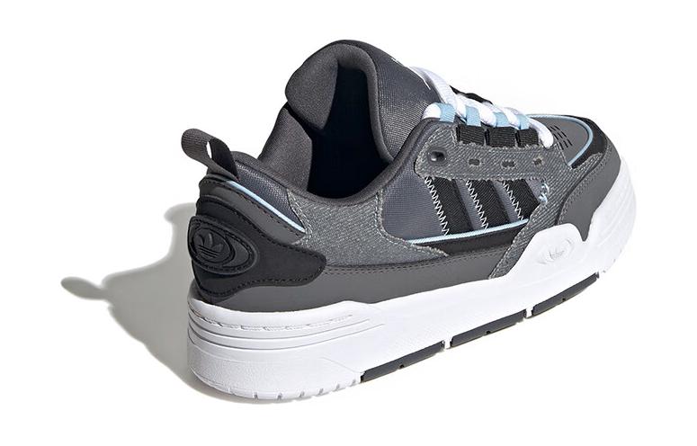 adidas Оригинальные Adi2000 J Удобные Устойчивые к истиранию Устойчивые к истиранию Низкие Скейтбордические Кроссовки Серый Черный IG7495