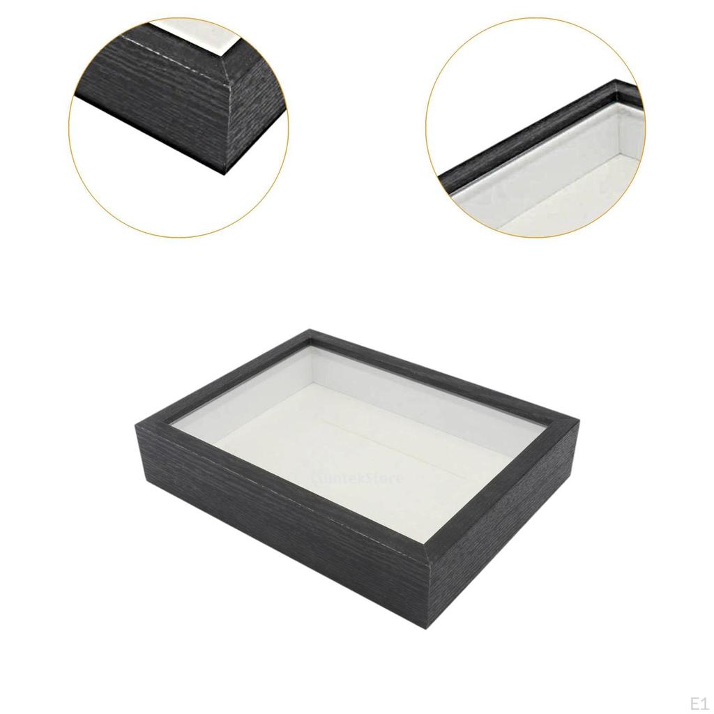 Рамка своими руками, витрина, внутренняя глубина 5 см, фоторамка для памятных вещей, произведения искусства,