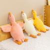 Plush White Goose Pillow