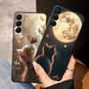 Чехол для телефона Samsung Galaxy A05 A06 A25 A16 A53 A17 A37 A57 A15 A73 A51 A52 A36 A23 A55 A41 A50 A12 A13 A70 Милый кот