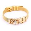High Quality Stainless Steel Mesh Bracelets Bangles Heart Keeper Charms Bracelet For European Woman Men Gifts Wholesale