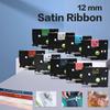 3PK 12mm TZe-Satin-Ribbon Tz Label Tape for Brother TZ-RE34 TZ-RN34 TZ-R234 TZR231 Compatible Brother P-touch PTH110 Label Maker