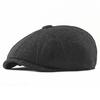 Newsboy Cap Beret Men's British Retro Wool Cap Autumn Winter Octagonal Cap Casual Gatsby Painters Hats Flat Cap Hombre Boina