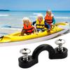 1 Set Kayak Rope Buckle with Screws Boat Drawstring C-Shaped Fixing Buckle Canoe Parts Replacement Accessories Repair Kit