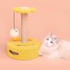 Space-Saving Cat Tree with Bed & Scratching Post for Small Apartments