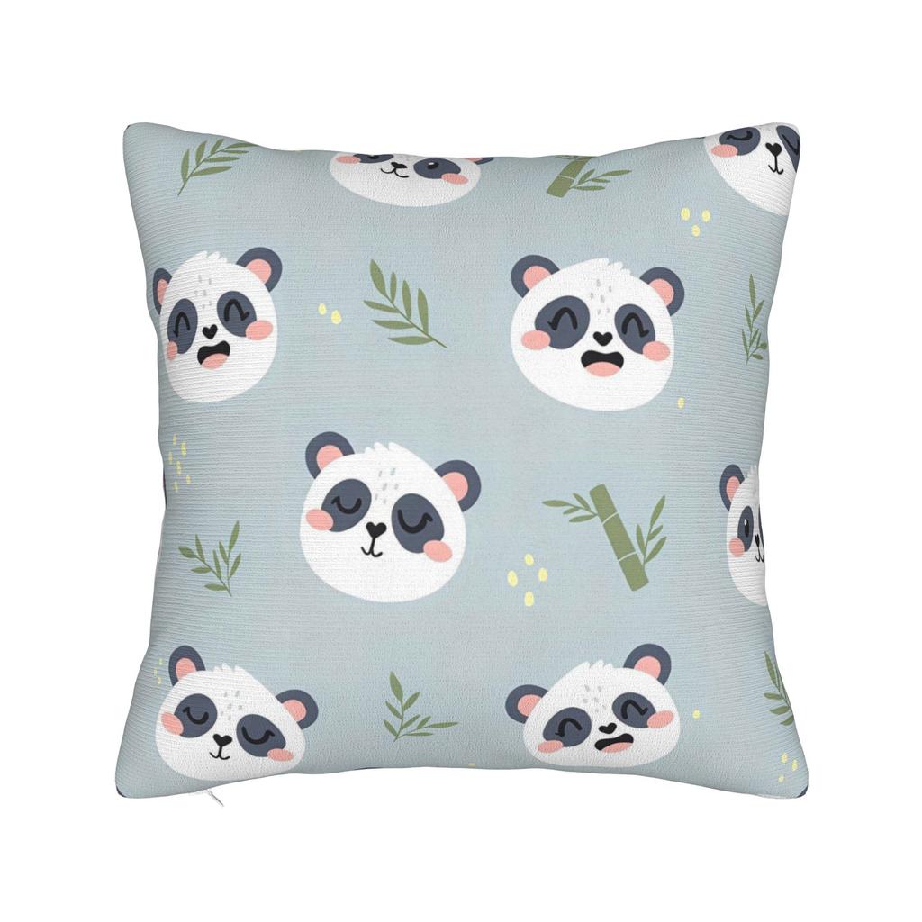 Panda Animal Pillowcase Polyester Cushion Cover Decor Throw Pillow Case Cover Seat 40*40Cm