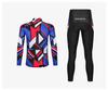 Factory direct sales, new summer cycling clothes, long-sleeved suits, and a customized bicycle clothes for men.