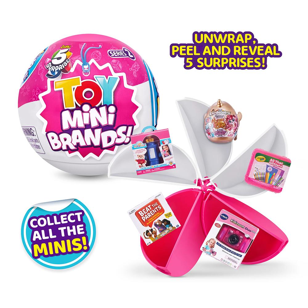 Zuru Сюрприз Игрушка My Mini Brands Кавайная Фигурка Детского Питания Миниатюрные Игрушки Таинственный Блайнд Бокс Оригинальная Коллекционная Игрушка Подарок для Детей