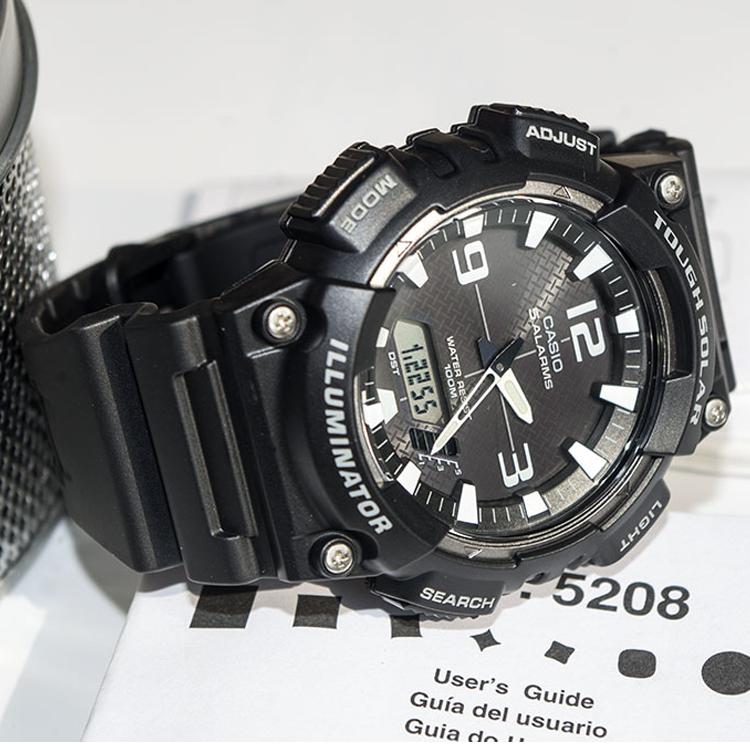 Casio Мужские часы стандартной серии Черные AQ-S810W-1A AQ-S810W-1A