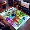 Custom personalization Game Sprunki Print Area Rug - Soft, Washable Non-Slip Indoor Mat,Living Room,Home&Office Decorative Rug