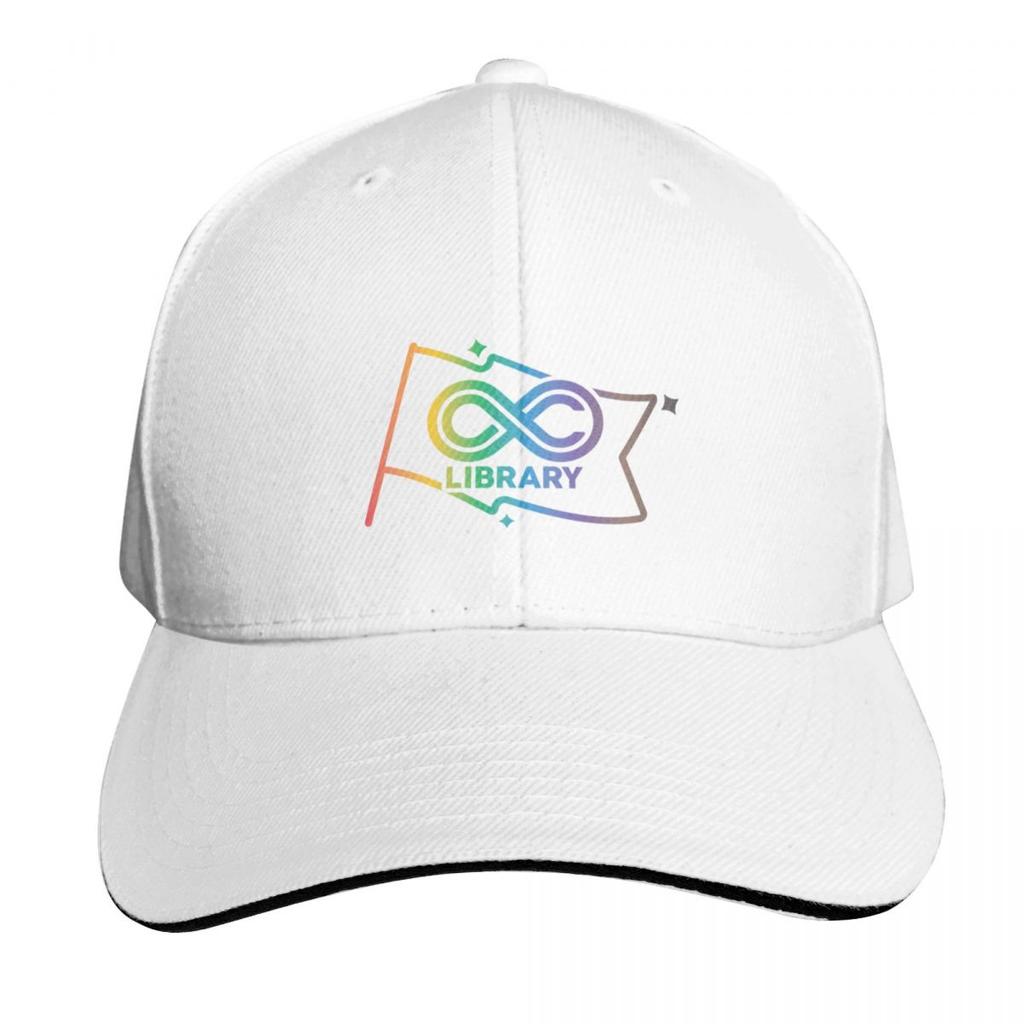 AC Library PRIDE Baseball Cap Sunhat F Cosplay Fishing cap Boy Womens