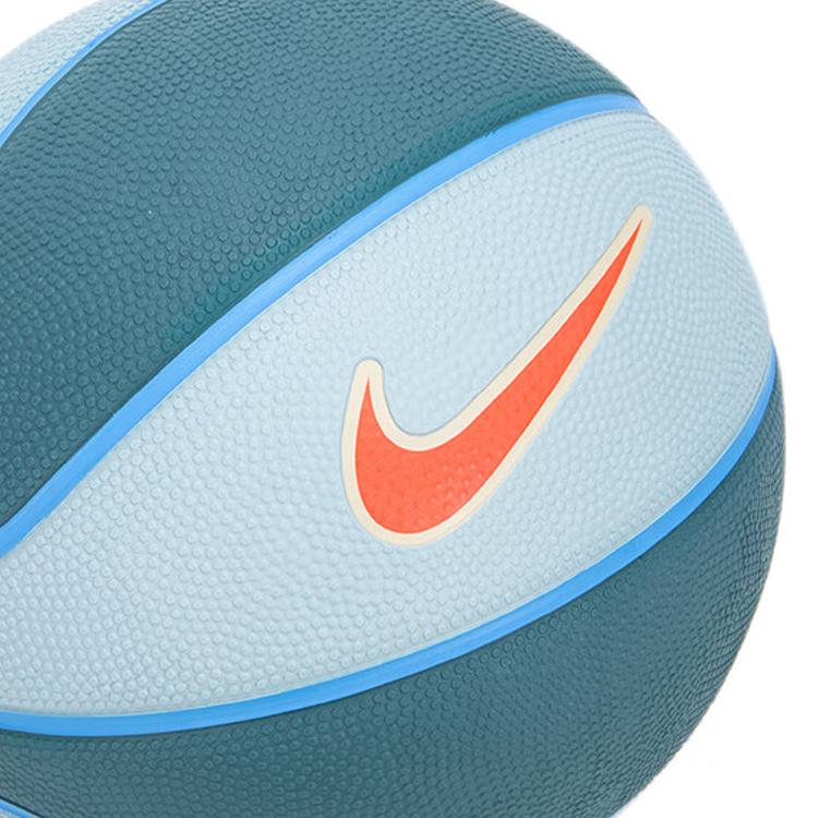 Nike Для помещений, Для улицы, Все размеры 3 мяча Детский баскетбольный мяч Синий Резиновый BB0634-408