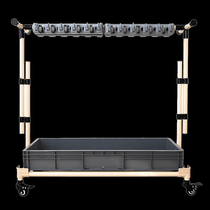 Kelibang Mop and Cleaning Tool Storage Rack