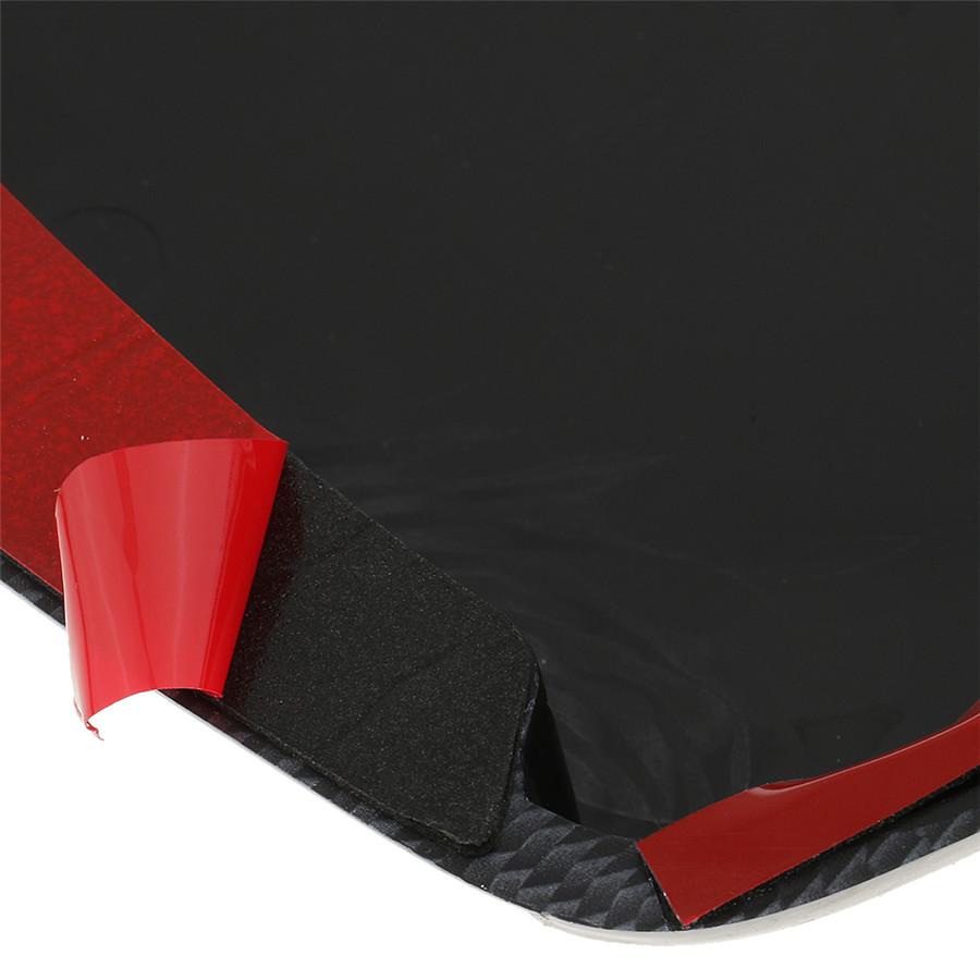 1PC Universal Carbon Fiber Car Accessories Decorative Air Flow Intake Hood Scoop Vent Bonnet Cover