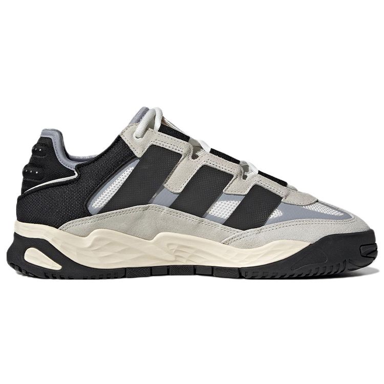 Adidas Кроссовки унисекс Niteball Orbit серо-черные Core-Black Cream-White GX4729