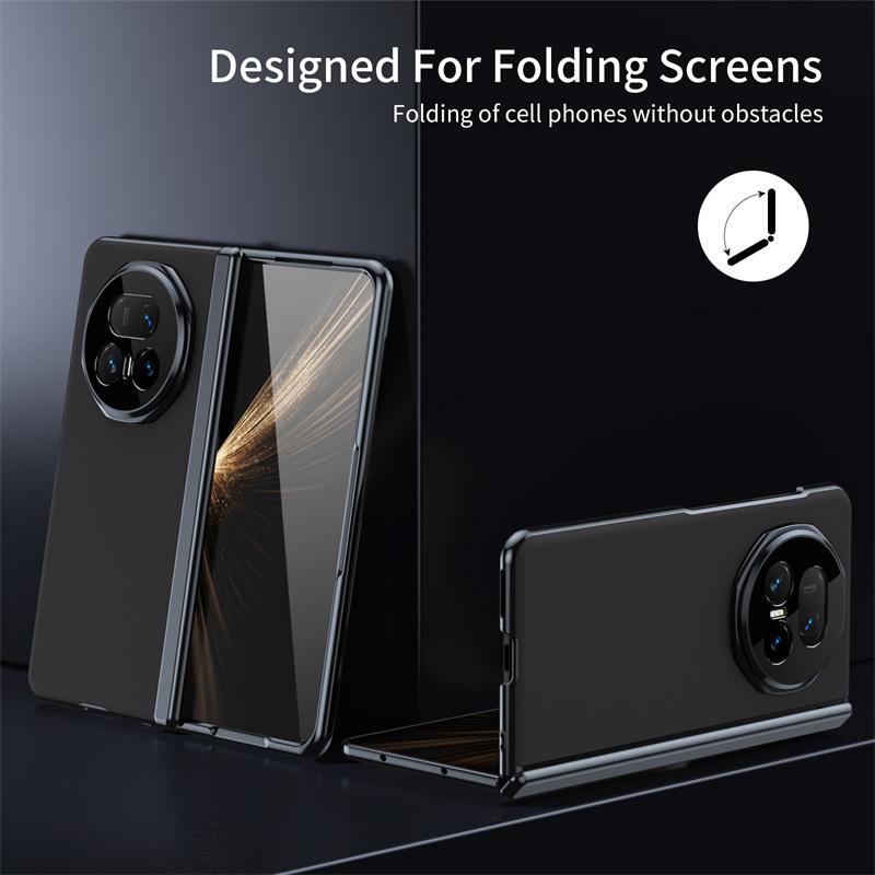 Matte Protective Case For Honor Magic V V3 Fold Cover Built-in Screen Protector Full-Body Hinge Protection Fundas