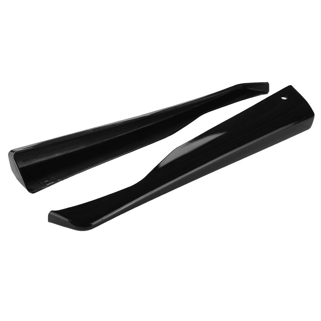A Pair Car Rear Bumper Lip Diffuser Splitter Spoiler Guard Canard Protector For Subaru Impreza WRX Sti 2011-2014 4Dr CS Style