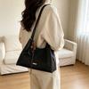 Womens Oversized Woven Crossbody Tote Bag With Adjustable Strap Soft Structured Design Daily Use Shoulder In Neutral Tones