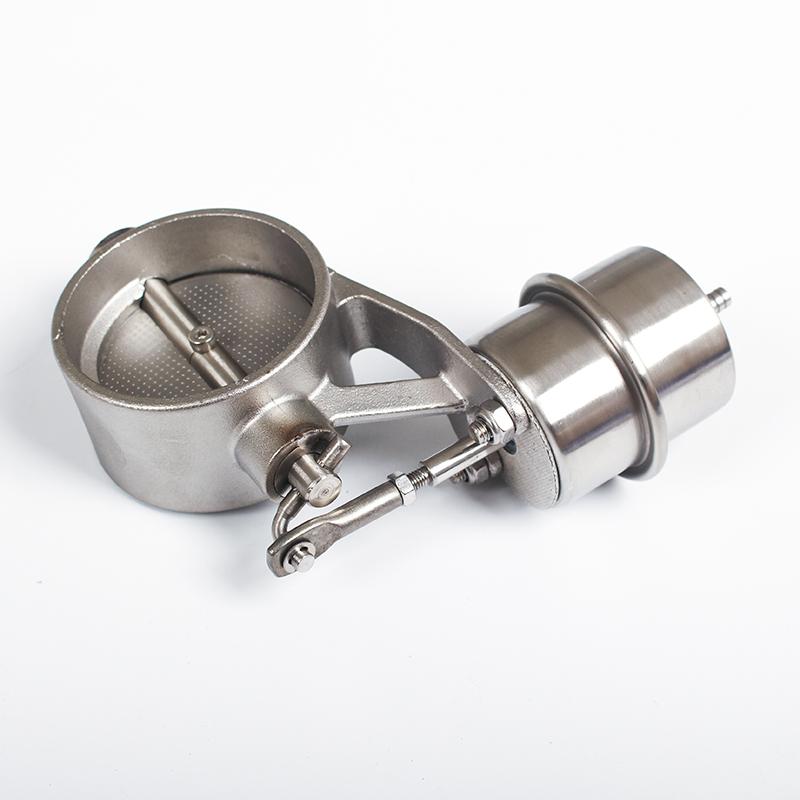 Car Exhaust Cutout Valve 304 Stainless Steel Air Vacuum Pump Control 2.0 Inch to 3.5 Inch Sounds Change Modification Accessory