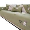 Cute Cartoon Wind Snow Neil Sofa Cushion Universal Non-slip Seat Cushion for All Seasons, Simple Leather Sofa Cover Cover Cloth Towel