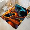  Japanese Anime Pokemon Charizard Cartoon Rugs Carpet Living Room Bedroom Bedside Doormat Home Decor Non-slip Large Mats