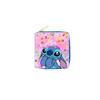 Stitch PU Leather Short Zip Wallet Cute Card Holder Coin Purse for Women Girls 6pcs