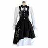Новый Danganronpa V3 Tojo Kirumi Косплей Костюм Японская игра Аниме Униформа Костюм Одежда и парики Хэллоуин Косплей