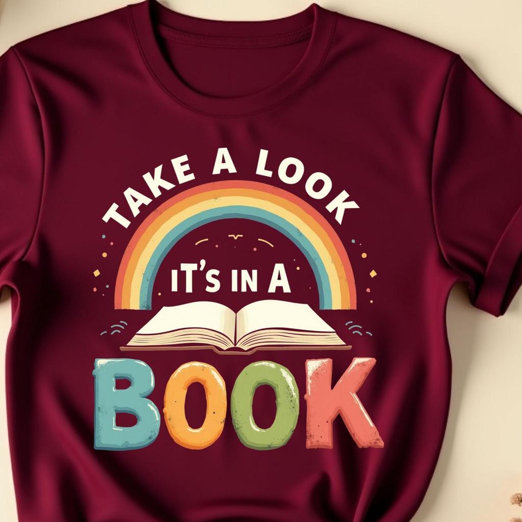 Bookworm T-Shirt, Vintage Reading Lover Tee, Funny Book Nerd, Colorful Bibliophile Gift, Book Club Retro Style, Classic Reader Aesthetic