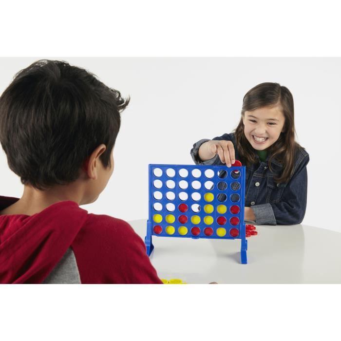 Puissance 4, Le jeu classique, Jeu de société de stratégie, 2 joueurs, dès 6 ans, Hasbro Gaming
