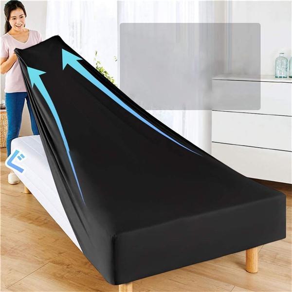 Multi Size Bedding Sheets Fitted Sheet Deep Pocket Bed Mattress Cover Quilted Mattress Protector Bed Cover No Pillowcase