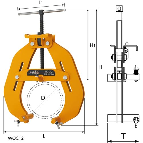 Super Pipe Welding Outer Clamp "Bridge" WOC6