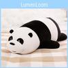 We Bare Bears Pillow Cartoon Bear Grizzly Bear Panda Soft Stuffed Plush Toy Doll Adorable And Cuddly
