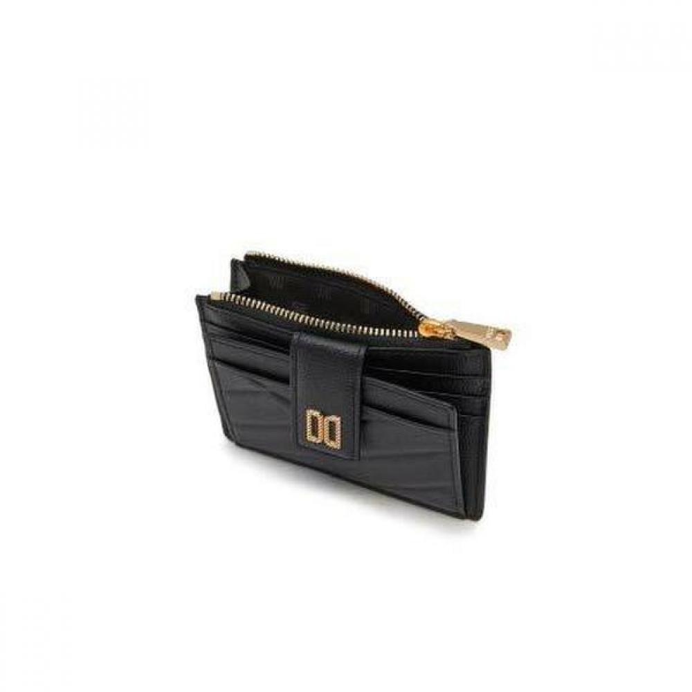 Daks Черный кошелек для карт Золотой Dd Dcho1e418bk
