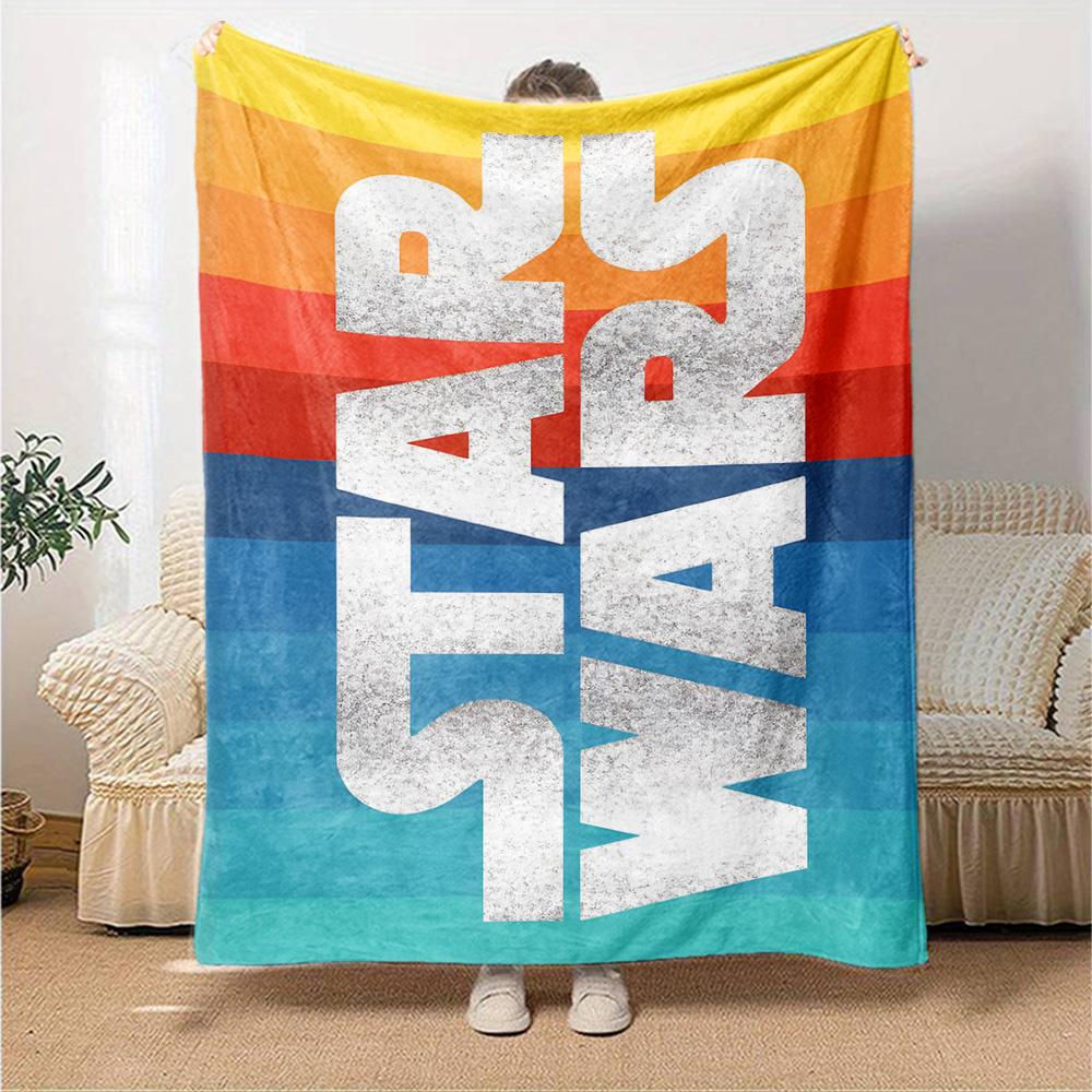 Star Wars Blanket Comfortable Suitable for Bedding Picnics Office for All Occasions Warmthful Decor Unique Gift for Family and Friends Camping
