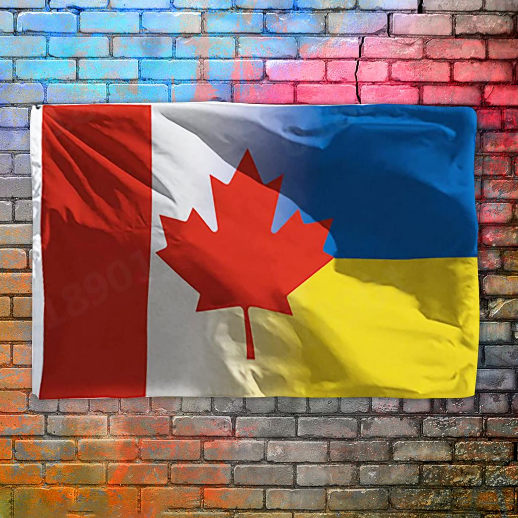 3х5 Украина Украинский маленький флаг 3х5 футов Баннер для дома Супер полиэстер Премиум, устойчивый к выцветанию