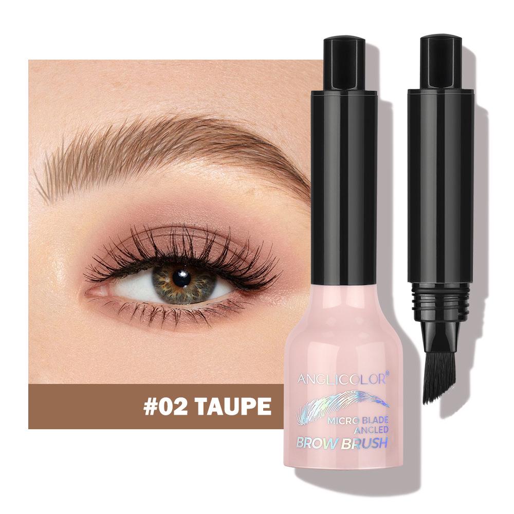 Бестселлер Стойкая краска-крем для бровей и многофункциональный карандаш с большой кисточкой