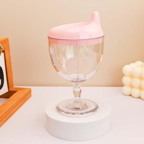 150 мл Детская винная кружка с удобной ручкой, силиконовым чехлом, бокалом для вина, кружкой для напитков, непроливающейся, обучающей кружкой с воздуховыпускным отверстием, пластиковой крышкой