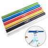Aluminum Zinc Zinc Alloy Folding Bicycle Handlebar 375mm Long Bicycle Handlebar  Sliding Bikes