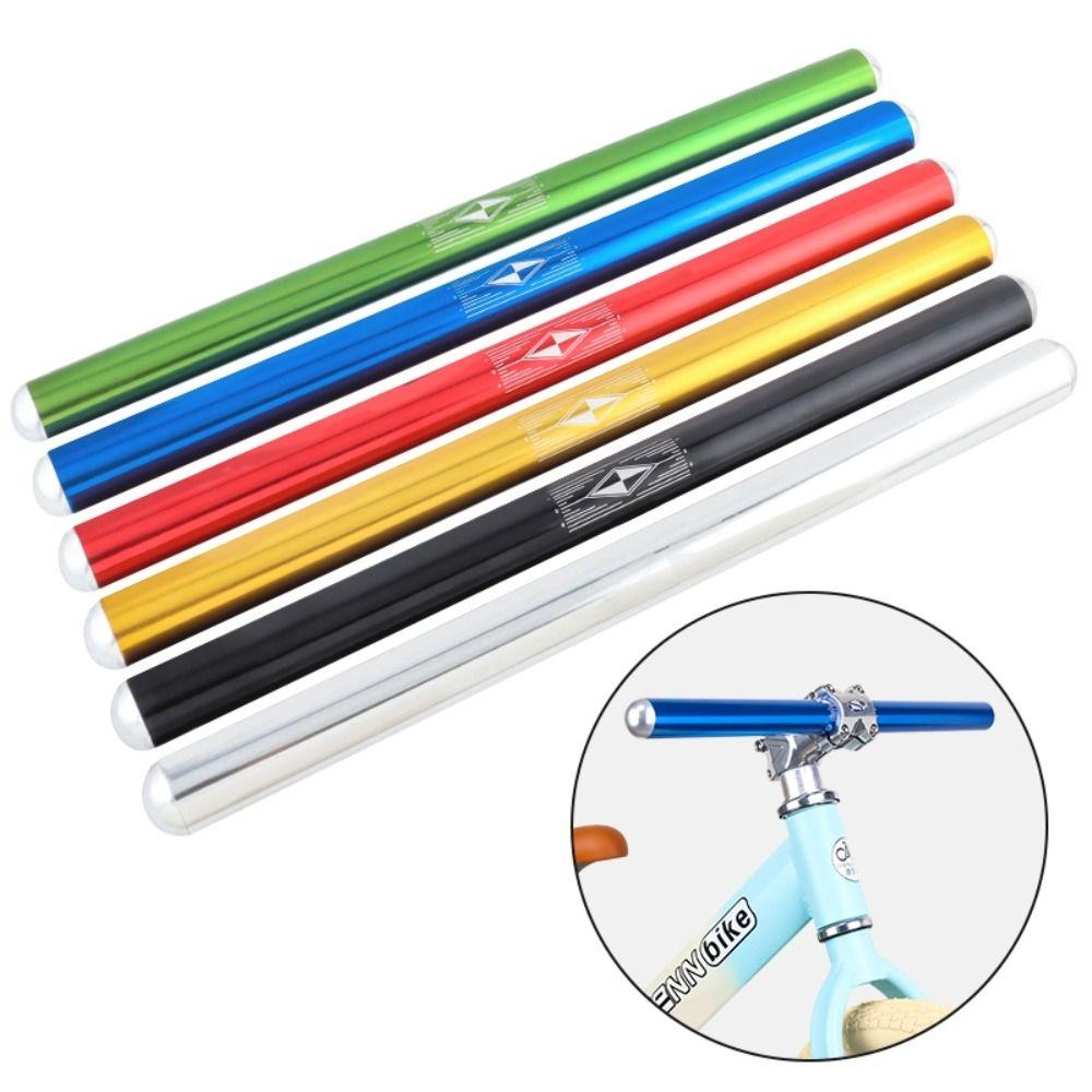 Aluminum Zinc Zinc Alloy Folding Bicycle Handlebar 375mm Long Bicycle Handlebar  Sliding Bikes