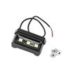 1pcs Motorcycle License Plate Light LED Mini 12V CNC Aluminum Alloy Rear Tail Motorbike Light for License Plate