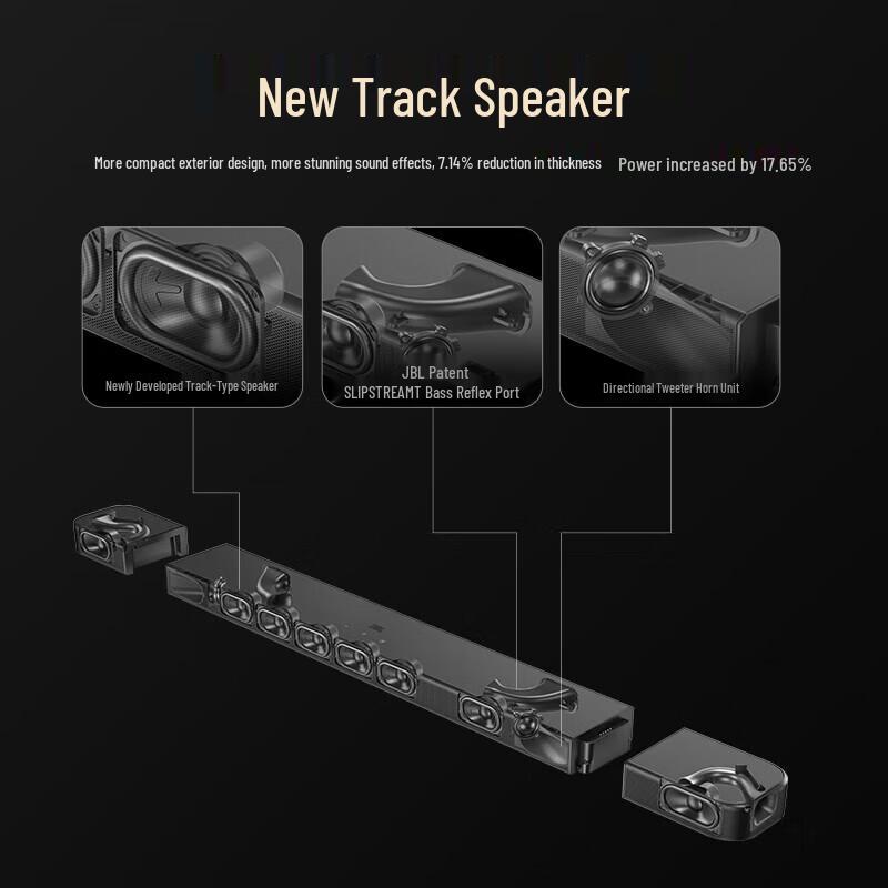 JBL Cinema BAR800MK2 Dolby Atmos Soundbar System (CN version)