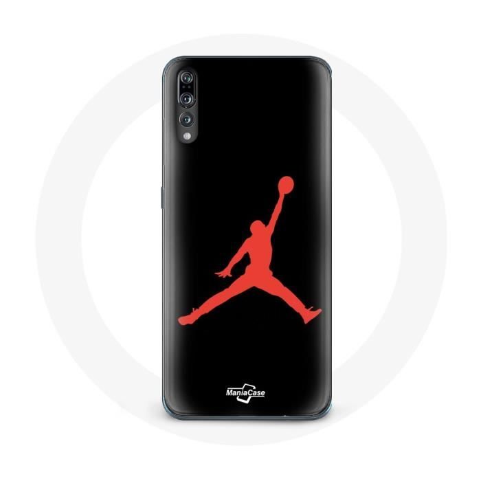 Coque pour Huawei P20 Pro Air Jordan Logo Rouge