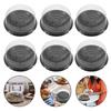 10 Pcs Cake Box Reusable Plastic Containers Carrier With Lids Packing Holder Cupcake Stand