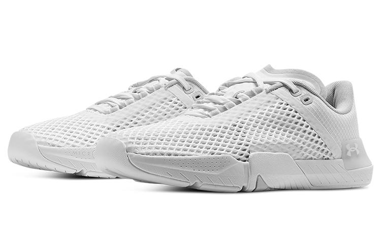 Women's Sneakers Under Armour Wmns TriBase Reign 4 'Triple White'