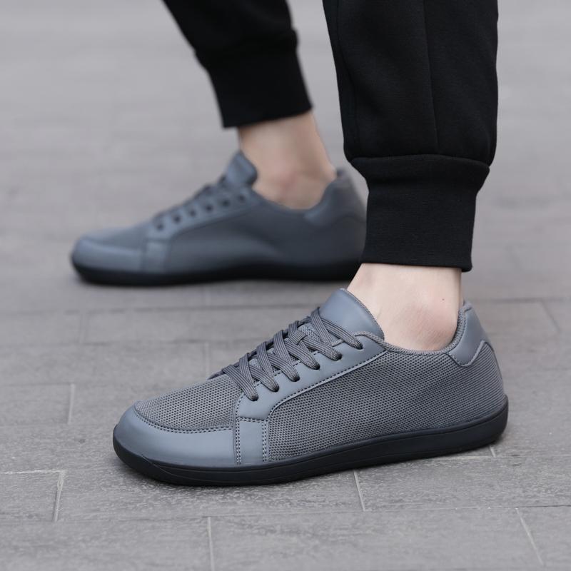 Легкая дышащая уличная обувь для ходьбы Минималистичные кроссовки с широким носком Повседневные кроссовки Обувь для тренировок в зале Спортивная обувь Нескользящая