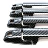 Speed Garage Карбоновые накладки на ручки дверей для Suzuki Spacia Custom Gear MK53S Custom (Детали для тюнинга)