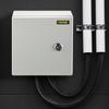 NEMA Steel Enclosure, 8 x 8 x 6\'\' NEMA 4X Steel Electrical Box, IP66 Waterproof & Dustproof, Outdoor / Indoor Electrical Junction Box