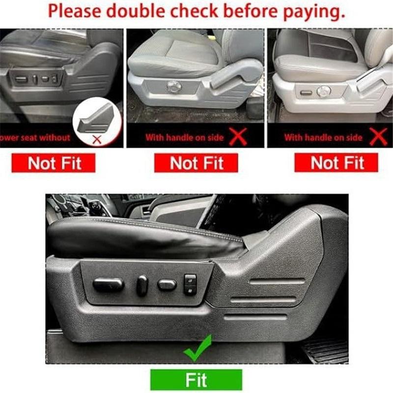 Left Seat Trim Panel Bezel For Ford F-150 2009-2014 9L3Z-1662187-EA 9L3Z-14A706-NA